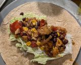 A picture of step 9 of Healthy Fish Burritos.