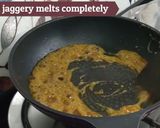 A picture of step 2 of Caramelized Makhanas (मखाना).