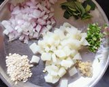 उपमा(upma recipe in Hindi) रेसिपी चरण 2 फोटो