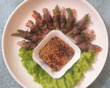 Hình bước làm 7 của món Bò cuộn rau củ