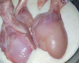A picture of step 2 of Orange Yoghurt Chicken.