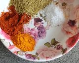A picture of step 3 of Rajma,jeera rice.