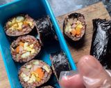 Foto langkah ke 4 dari resep Gimbap/ Kimbap diet (Nasi Merah).