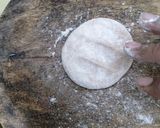 A picture of step 7 of Roti.