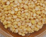 A picture of step 1 of Achari Lauki Chana Dal.