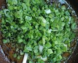 A picture of step 3 of Spring onion Sabji.