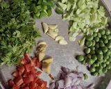 A picture of step 1 of Vegetable stock.