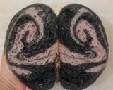 Foto langkah ke 23 dari resep Charcoal Ubi Ungu Sourdough Bread.
