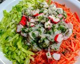 Foto del paso 2 de la receta: CEVICHE De🐬Merluza y Surimi🦀...!
