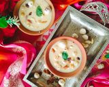 A picture of step 5 of Makhana kheer.