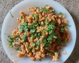 A picture of step 9 of Chana Mash Daal.