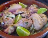 Foto del paso 2 de la receta: Pollo con aceituna y limones -tajine