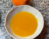 Une image de l'étape 2 de 🍊Crème dessert 🍨 orange 🍊 chocolat 🍫.