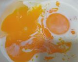 Hình bước làm 1 của món Bánh waffle mè đen