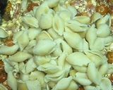 Une image de l'étape 4 de Pâtes aux Tomates cerises feta pesto.