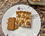 A picture of step 4 of Eid 2026 Special Lotus Biscoff Cake.