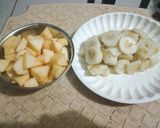 A picture of step 2 of Delicious nutritious healthy Apple dry fruit smoothi.