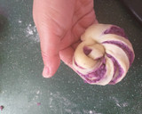 Foto langkah ke 3 dari resep Roti isi ubi ungu.