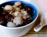 A picture of step 6 of Dried Longan and Red Date Sweet Soup.