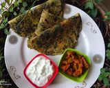 मेथी पराठा (methi paratha recipe in marathi) रेसिपी स्टेप 8 फोटो 