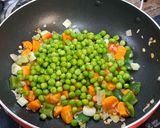 A picture of step 5 of Nasi Goreng (Indonesian Fried Rice).