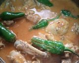 A picture of step 6 of Instant achari sauce chicken 😋😋.