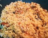 Foto del paso 6 de la receta Arroz con mejillones en salsa de vieiras