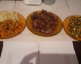 صورة لخطوة 2 من وصفة طبق الخضار بكبدة العجل