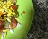 A picture of step 2 of Papad Bhel Bites.