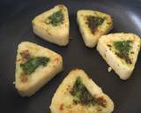 Palak peas triangles recipe step 7 photo