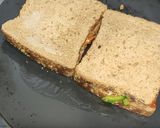 A picture of step 6 of Paneer sandwich recipe.