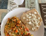 Foto del paso 5 de la receta: Desayuno nutritivo: Omelette de vegetales