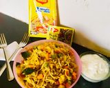 કર્ડ મસાલા મેગી (Curd Masala Maggi Recipe in Gujarati) રેસીપી સ્ટેપ5ફોટો