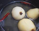 POACHED PEAR and GINGER BREAD recipe step 2 photo