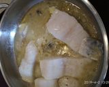 Foto del paso 3 de la receta Bacalao confitado sobre crema de boniato
