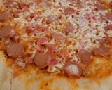 Foto langkah ke 7 dari resep 8. Pizza teflon no mixer no oven.