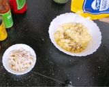 A picture of step 2 of Boil Egg Chicken with Mayo Salad Doll.