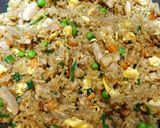 A picture of step 7 of Chicken Fried Rice.