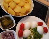 Pas rețetă Salată de cartofi 1 fotografie