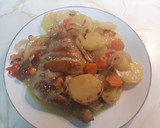 Foto del paso 3 de la receta: Muslo de pollo asado al horno😋