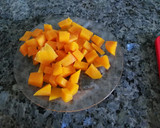 Foto del paso 2 de la receta: Risotto de calabaza y queso de cabra con hierbabuena