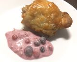 Sült csirkecomb gyümölcsszósszal (ketogén) recept fázis 4 fotója