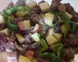 Foto del paso 3 de la receta: Carne con papas