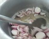 A picture of step 1 of قیمہ چنادال.
