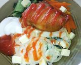 Foto langkah ke 3 dari resep Potatoes Salad with Tuna.