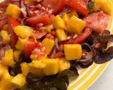 Foto del paso 9 de la receta: Ensalada otoñal con mango mega dulce