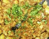 A picture of step 2 of Aloo sandwich.