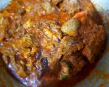 A picture of step 5 of Mutton kasha.