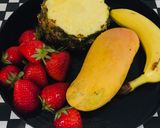 Foto del paso 1 de la receta: Ensalada con Frutas Variadas y con toque de Quinua !!