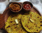 आलू मेथी का मसालेदार पंराठा (aloo methi ka masaledar paratha recipe in Hindi) रेसिपी चरण 4 फोटो